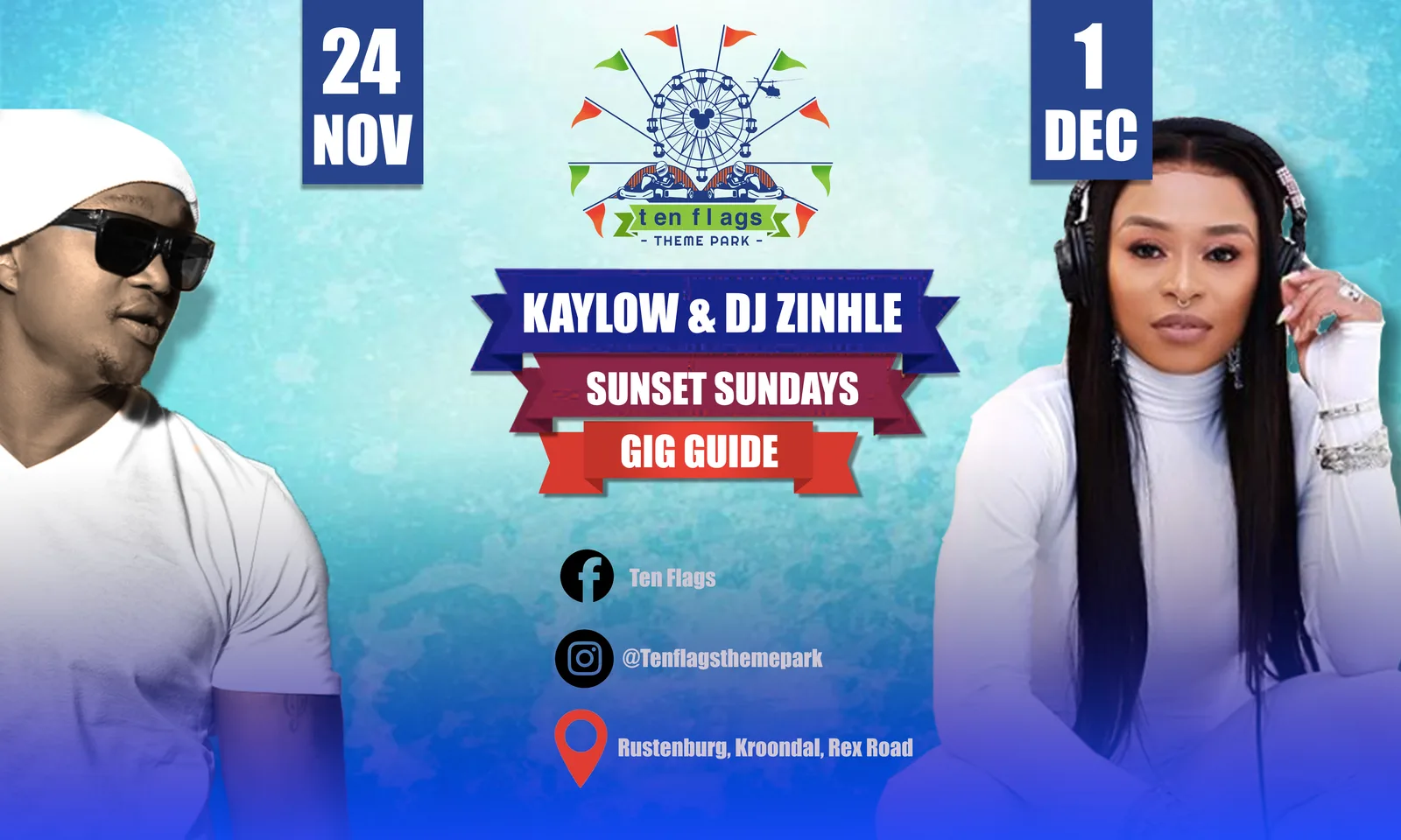 Kaylow & DJ Zinhle Gig Guide