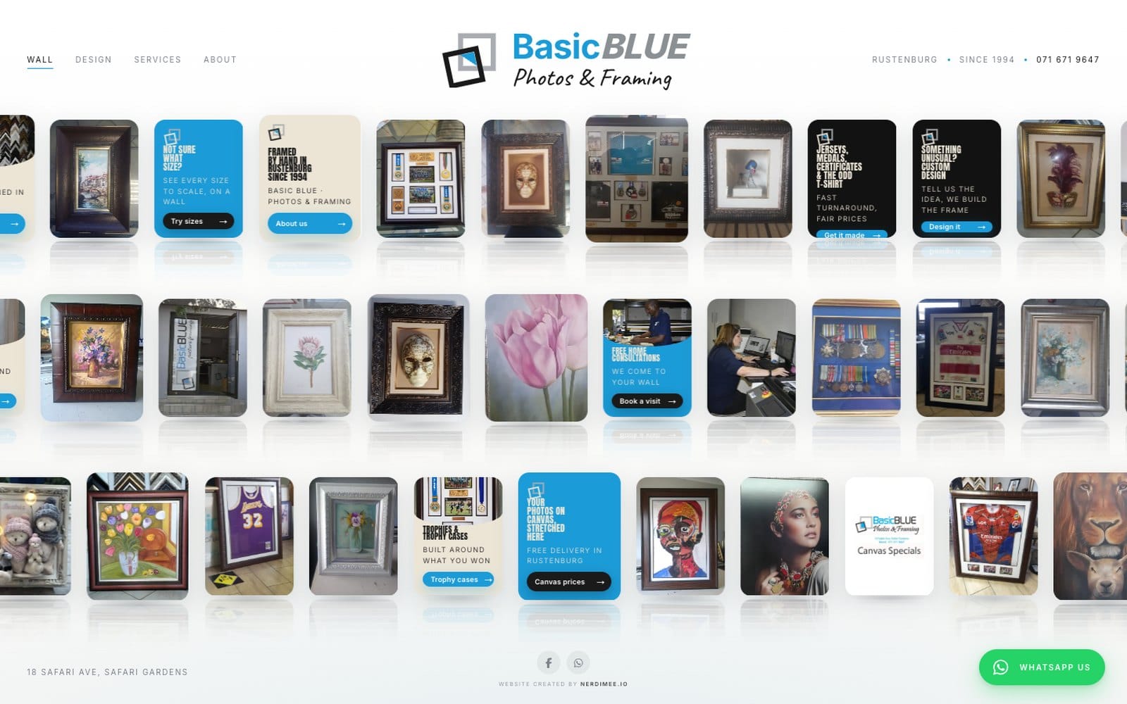 The Basic Blue site